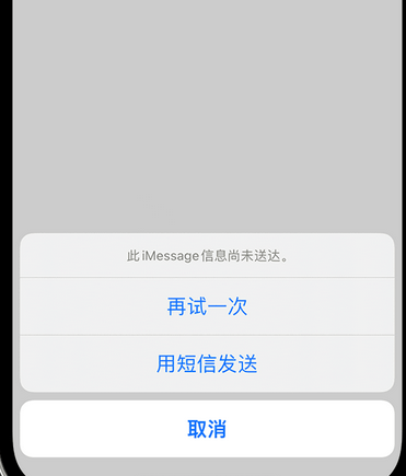 凤凰镇apple维修iPhone上无法正常发送iMessage信息