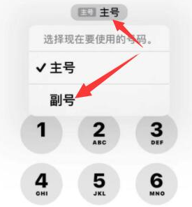 凤凰镇苹果14维修店分享iPhone 14 Pro Max使用副卡打电话的方法 